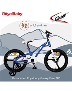 Детский велосипед Royal Baby Galaxy Fleet 18 Синий Royalbaby