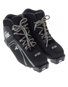 Ботинки лыжные Level 4 SNS ИК черный лого серый р 39 Trek