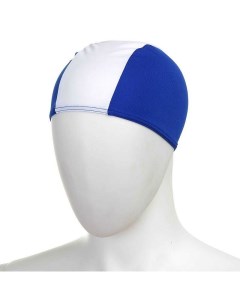Шапочка для плавания Polyester Cap 17 blue white Fashy