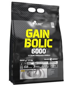 Гейнер Sport Nutrition Gain Bolic 6000 6800 г шоколад Олимп
