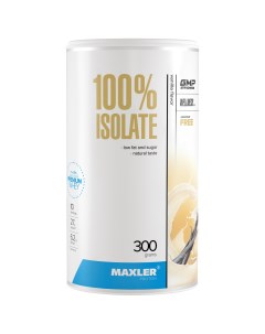 Изолят протеина 100 Isolate 90 protein 300 гр Ваниль Maxler