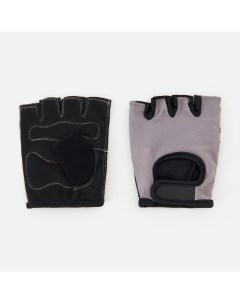 Перчатки для фитнеса черные серебристые размер XS WLG 10063 Nobrand
