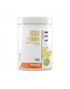 BCAA Powder Sugar Free 420 г лимон лайм Maxler