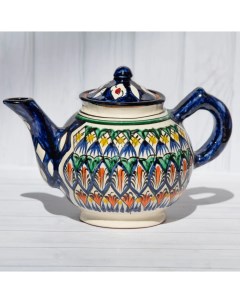 Узбекская посуда Чайник заварочный ручная работа 2 литра Хан-казан