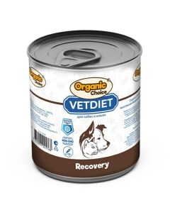 Влажный корм для собак Vet Recovery восстановительная диета 340 г Organic сhoice