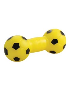 Игрушка для собак Гантель футбольная 13 см в ассортименте Триол