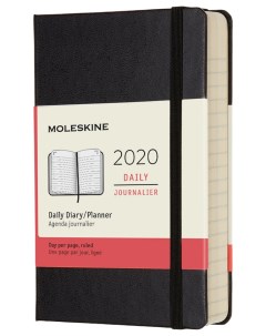 Ежедневник CLASSIC Pocket 90x140мм 400стр черный Moleskine