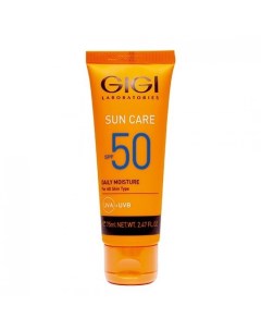 Антивозрастной увлажняющий защитный крем Sun Care SPF50 Gigi (израиль)