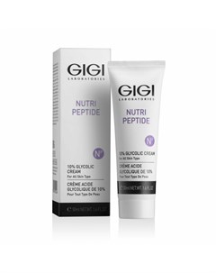 Крем ночной с 10 гликолиевой кислотой для всех типов кожи NP 10 Glycolic Cream Gigi (израиль)