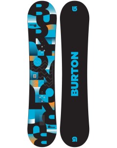 Сноуборд Progression Black Light Blue Orange Burton