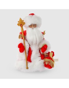 Дед Мороз в красной шубе с мелодией 30 см Sote toys
