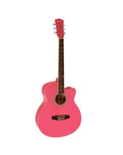 Гитара акустическая E4010 PI розовый Elitaro