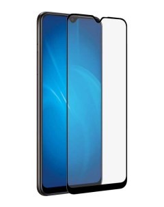 Стекло защитное для Samsung Galaxy A12 Full screen Full Glue Black Frame УТ000024405 Mobility