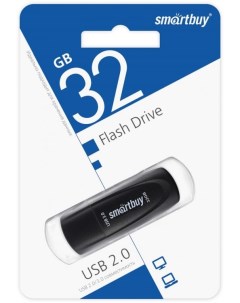 Накопитель USB 3 1 32GB SB032GB3SCK Scout чёрный Smartbuy
