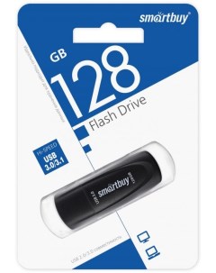 Накопитель USB 3 2 128GB SB128GB2SCK Scout USB Type A чёрный Smartbuy