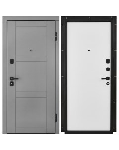 Дверь входная металлическая Лацио 86x201 см правая белая Belwooddoors