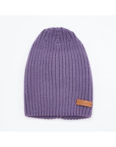 Фиолетовая шапка без отворота Noryalli
