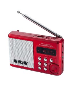 Радиоприёмник PF SV922 красный Perfeo