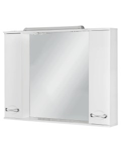 Зеркальный шкаф для ванной Палермо 100 4 С23854 Sanflor