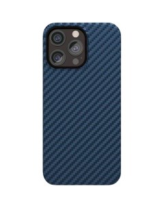 Чехол Kevlar Case с MagSafe для iPhone 15 Pro тёмно синий Vlp