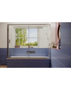 Шторка для ванны Bath Screens 16041105 170x140 раздвижная Ambassador