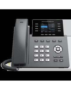 VoIP телефон GRP2624 4 линии 8 SIP аккаунтов цветной дисплей черный GRP2624 Grandstream