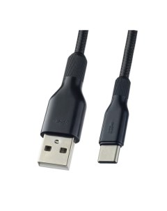 Кабель USB USB Type C 1м черный U4907 Perfeo