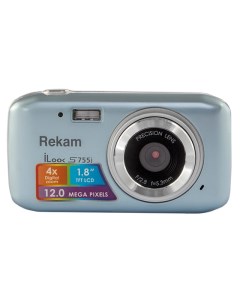 Фотоаппарат цифровой компактный iLook S755i Metallic Gray Rekam