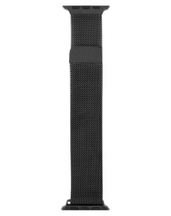 Ремешок для смарт часов MESH для Apple Watch series 2 3 4 42 44mm Black Interstep