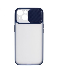 Чехол iPhone 13 Camera dark blue CAR SC CMIPH13DBL Carmega