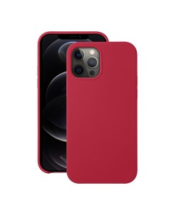 Чехол Liquid Silicone Pro для iPhone 12 Pro 12 красный Deppa