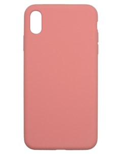 Чехол Apple Ultra Slim Sil iPhone XS Max розовый Interstep
