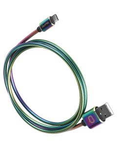 Кабель Rainbow USB 2 0 Type C 1 2м Qumo