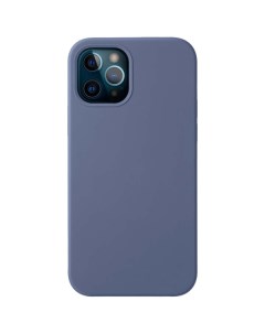 Чехол Liquid Silicone Pro для iPhone 12 Pro 12 серо лаванд Deppa