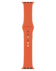 Ремешок для смарт часов SPORT для Apple Watch series 2 3 4 38 40mm Orange Interstep