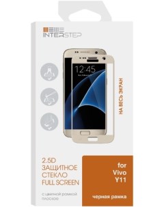 Защитное стекло для смартфона 2 5D для Vivo Y11 Interstep