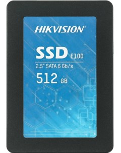 SSD накопитель E100 2 5 512 ГБ HS SSD E100 512G Hikvision