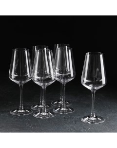 Набор бокалов для вина Сандра 350мл 6шт Bohemia crystal