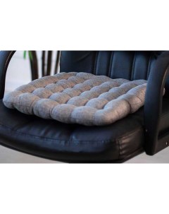 Подушка сидушка на стул Уют Крафт 40х40 рогожка Smart textile
