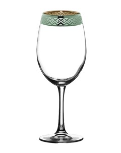 Подарочный набор бокалов для вина АЛЬФА 420 мл 2 шт Promsiz