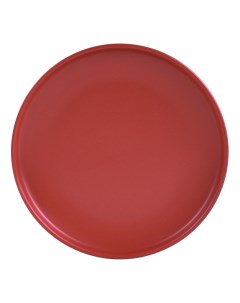 Тарелка для десерта Red 20 см темно красная Мфк