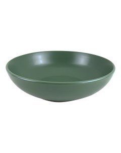 Тарелка для супа Green 20 см темно зеленая Мфк