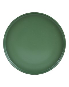 Тарелка для вторых блюд Green 27 см темно зеленая Мфк