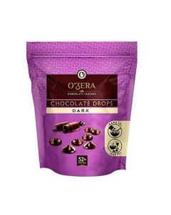 Шоколад темный Dark drops 4 шт по 80 г O`zera