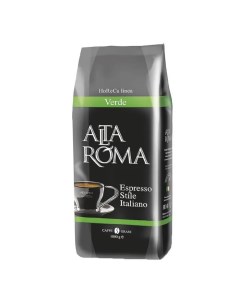 Кофе в зернах Verde зерно 1кг Alta roma