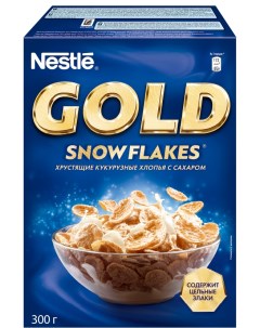 Готовый завтрак snow flakes 300 г Gold