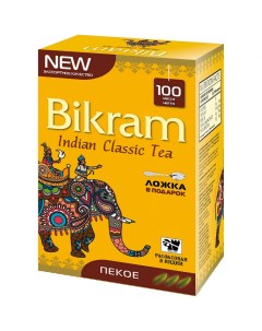 Чай Pekoe чёрный крупнолистовой 100 гр Bikram