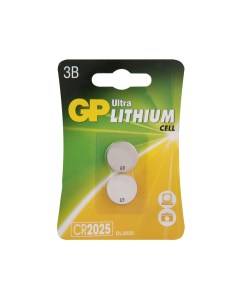Батарейка Uitra Lithium CR2025 1 шт Gp
