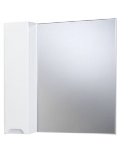 Зеркало шкаф Андрэа 65 L белое 4619010002018 Bellezza