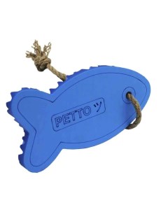 Игрушка для собак Рыбка синяя 18 см Gosi